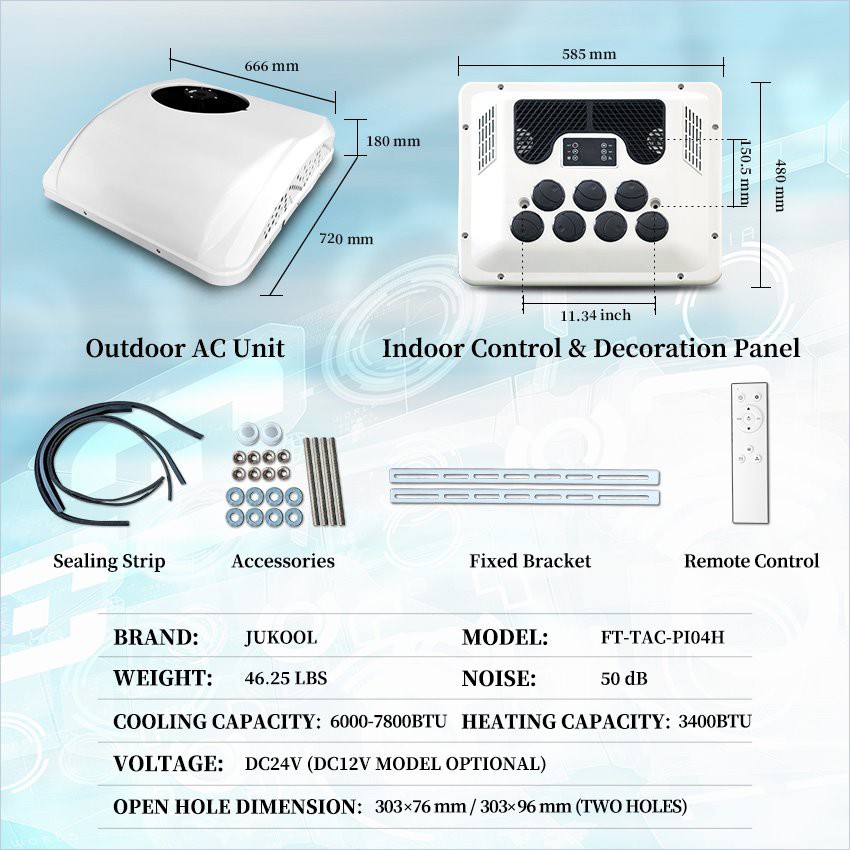 Packing List of 24v Air Conditioner For Truck Packing List of 24v Air Conditioner For Truck